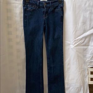 Hollister dark blue bootcut jeans size 0 R